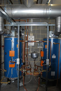 New boiler plant installation and heating systems to sheltered accommodation